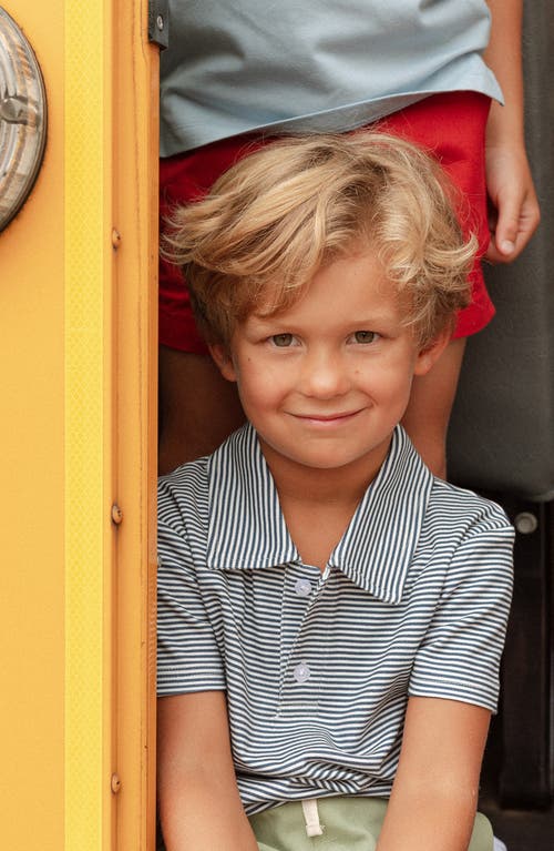 Little Paper Kids Archie Polo In Blue