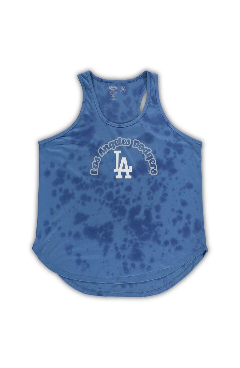 CONCEPTS SPORT Women's Concepts Sport Royal Los Angeles Dodgers Plus Size Jersey Tank Top & Pants Sleep Set, Alternate, color, 