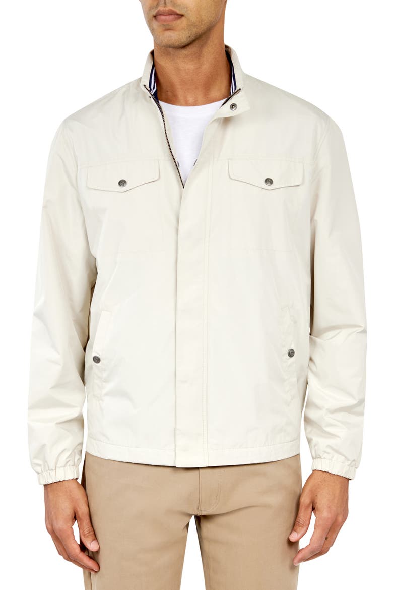 Slim Fit Solid Hybrid Field Jacket, Main, color, GREY