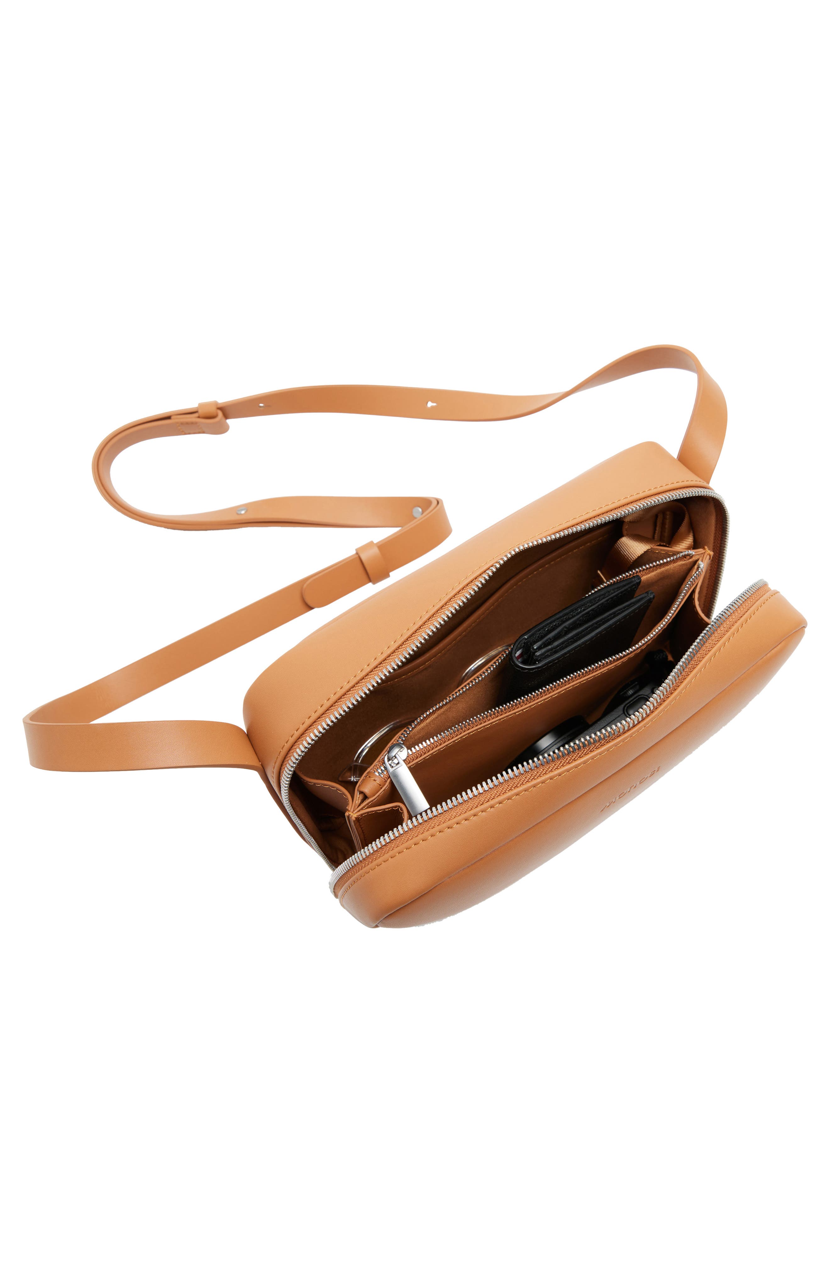 Monos Metro Crossbody Bag, Alternate, color, Saddle Tan