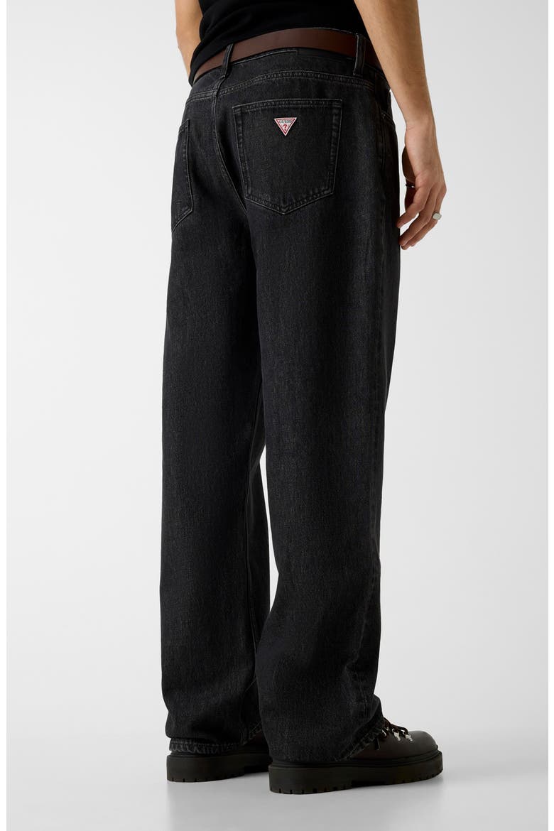 G16 Relaxed Straight Leg Jeans, Alternate, color, VINTAGE BLACK WASH