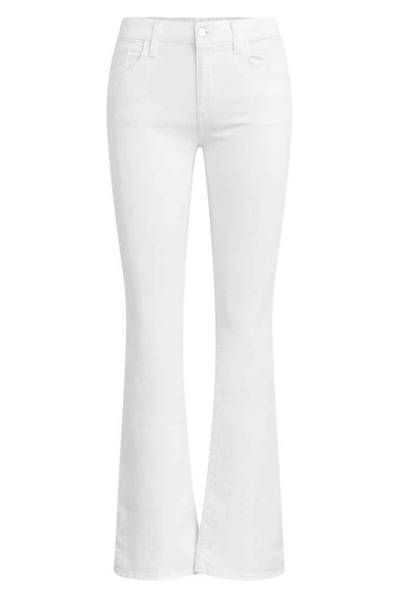 The Provocateur Bootcut Jeans, Alternate, color, WHITE