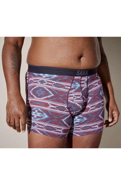 SAXX SAXX QUEST QUICK DRY MESH SLIM FIT BOXER BRIEFS