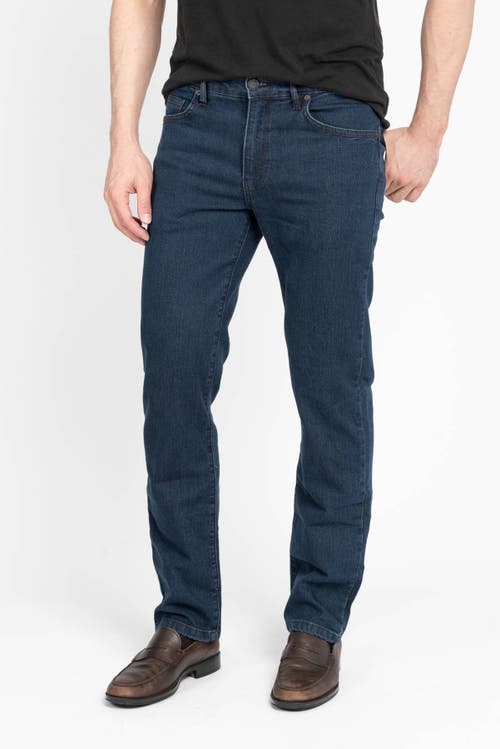 Jack Of Spades High Roller Fit Five Pocket Jeans In Indigo
