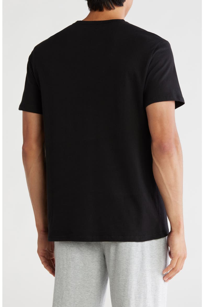 Sleep Basics Lounge T-Shirt, Alternate, color, BLACK