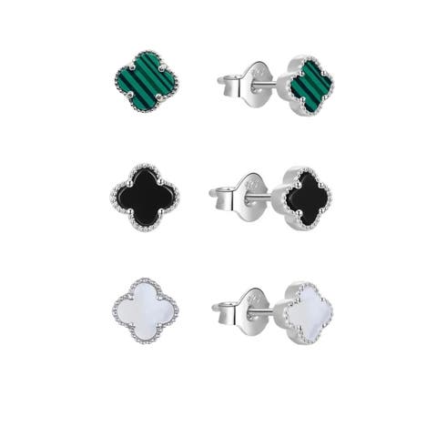 Sterling Silver Earrings 3 Pack