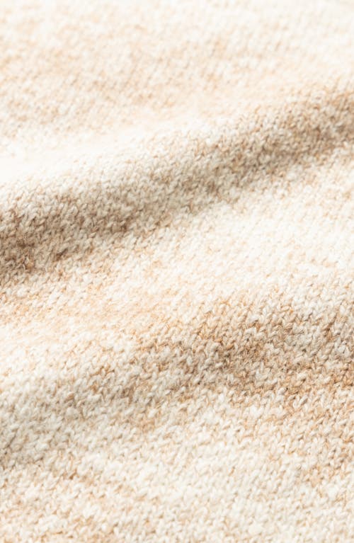 Rodd & Gunn Wave Break Crew Neck Sweater In Camel