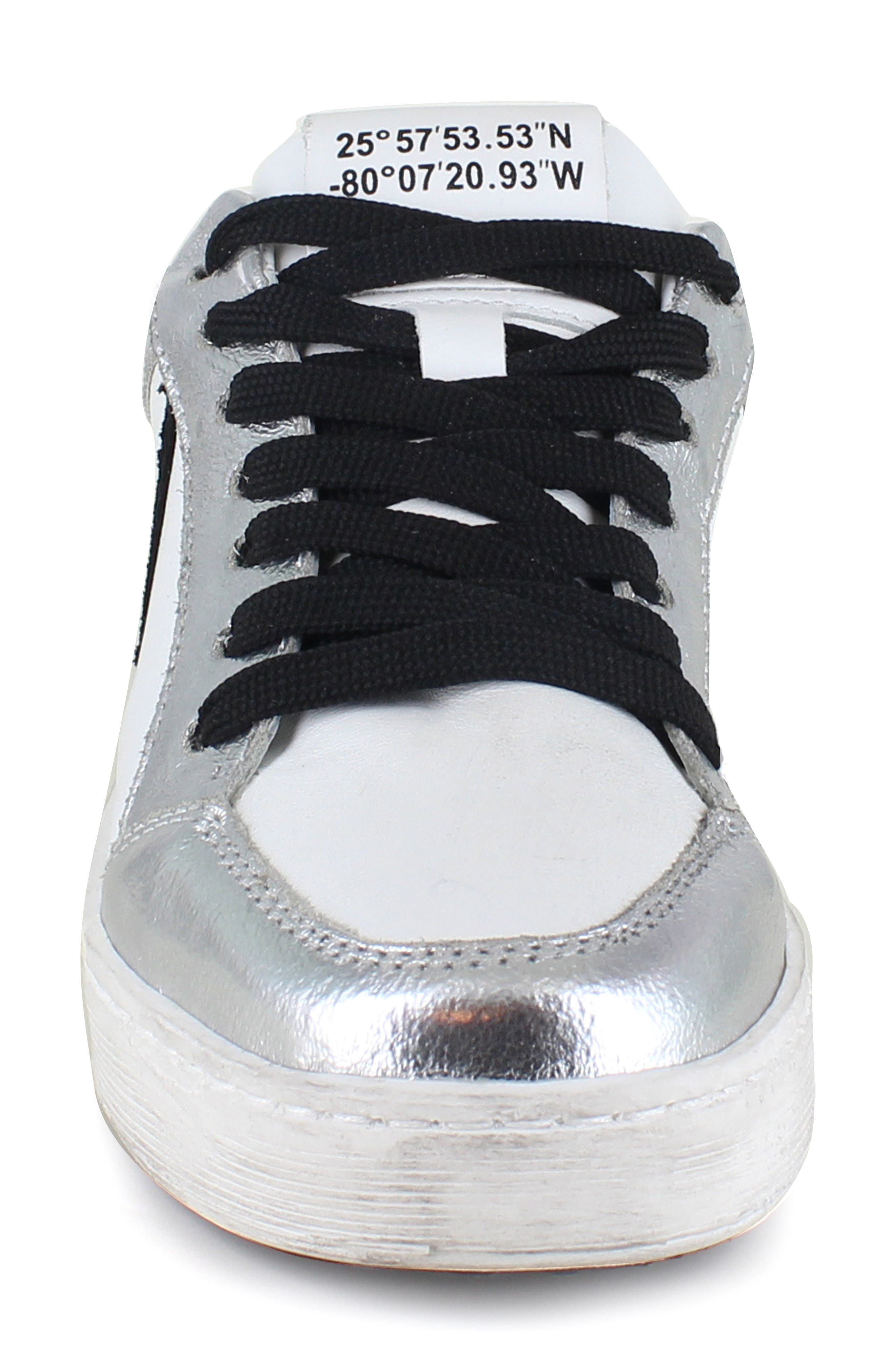 ZIGI Ruta Sneaker, Alternate, color, White Black