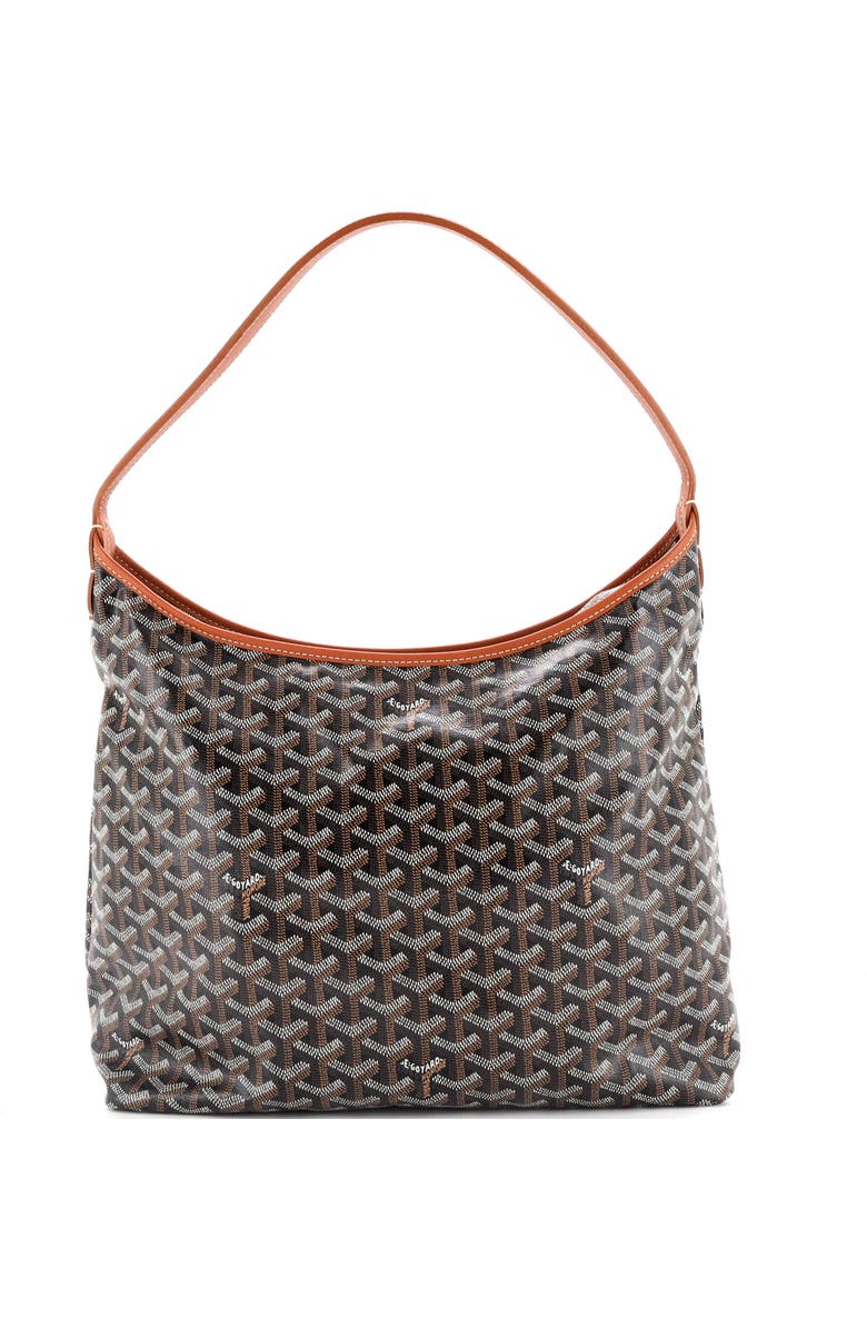 Pre-Owned Goyard Boheme Hobo Coated Canvas, Alternate, color,