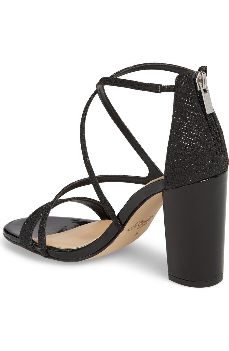 Jewel Badgley Mischka Badgley Mischka Gale Block Heel Sandal, Alternate, color,