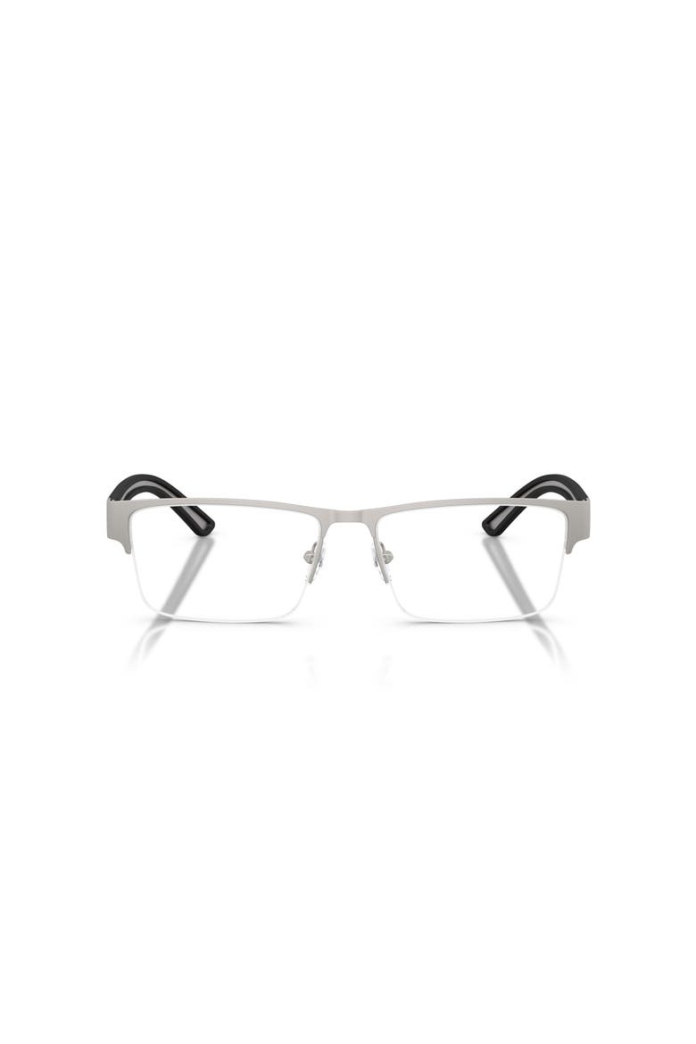 57mm Rectangle optical glasses, Alternate, color, Grey