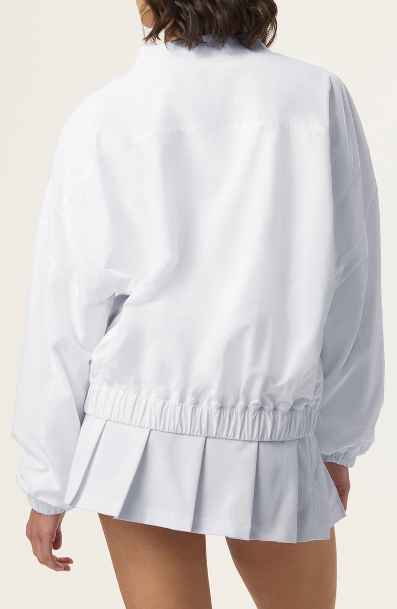 FILA x Hailey Windbreaker, Alternate, color, White