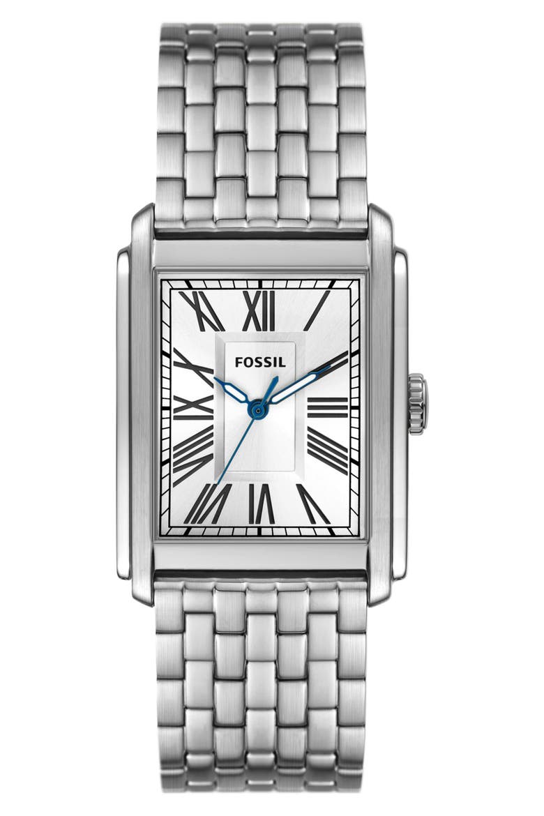 Carraway Bracelet Watch, 30mm, Main, color, SILVER