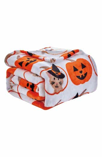 Halloween Micro Plush Throw Blanket