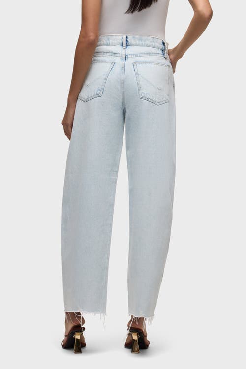 Hudson Bailey Relaxed Barrel Jeans In Kindred In Blue