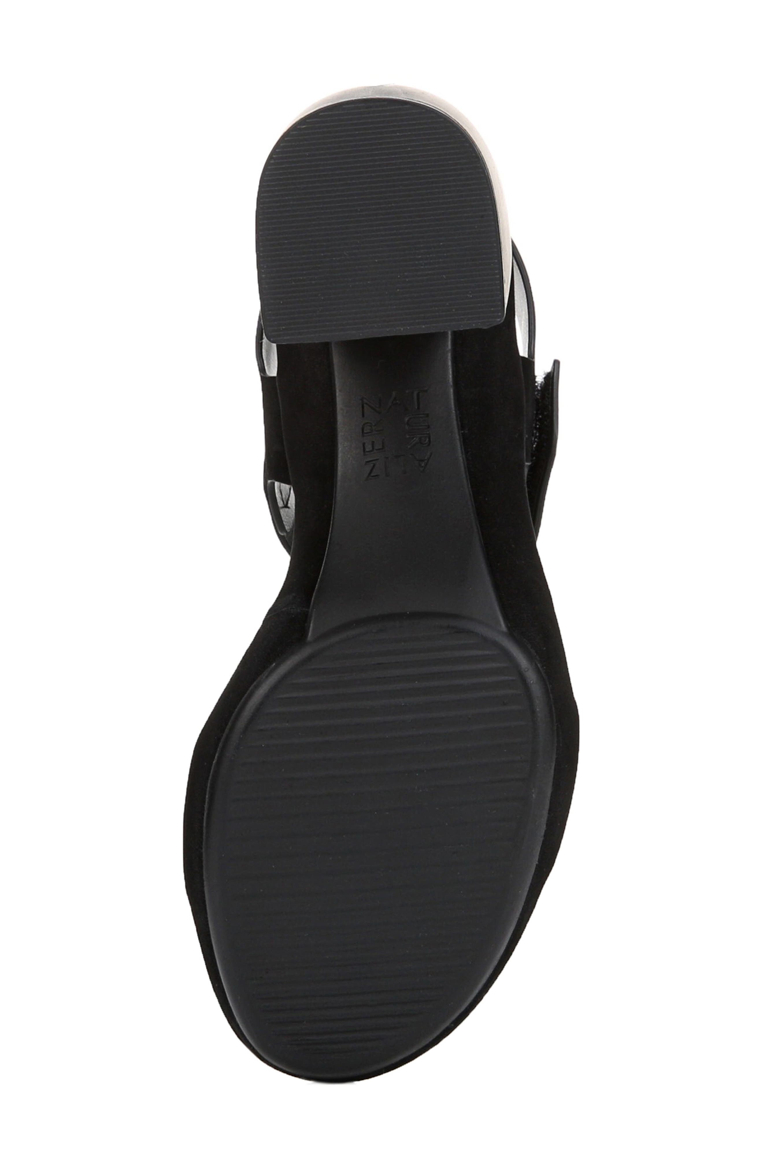 Genn Block Heel Sandal, Alternate, color, BLACK