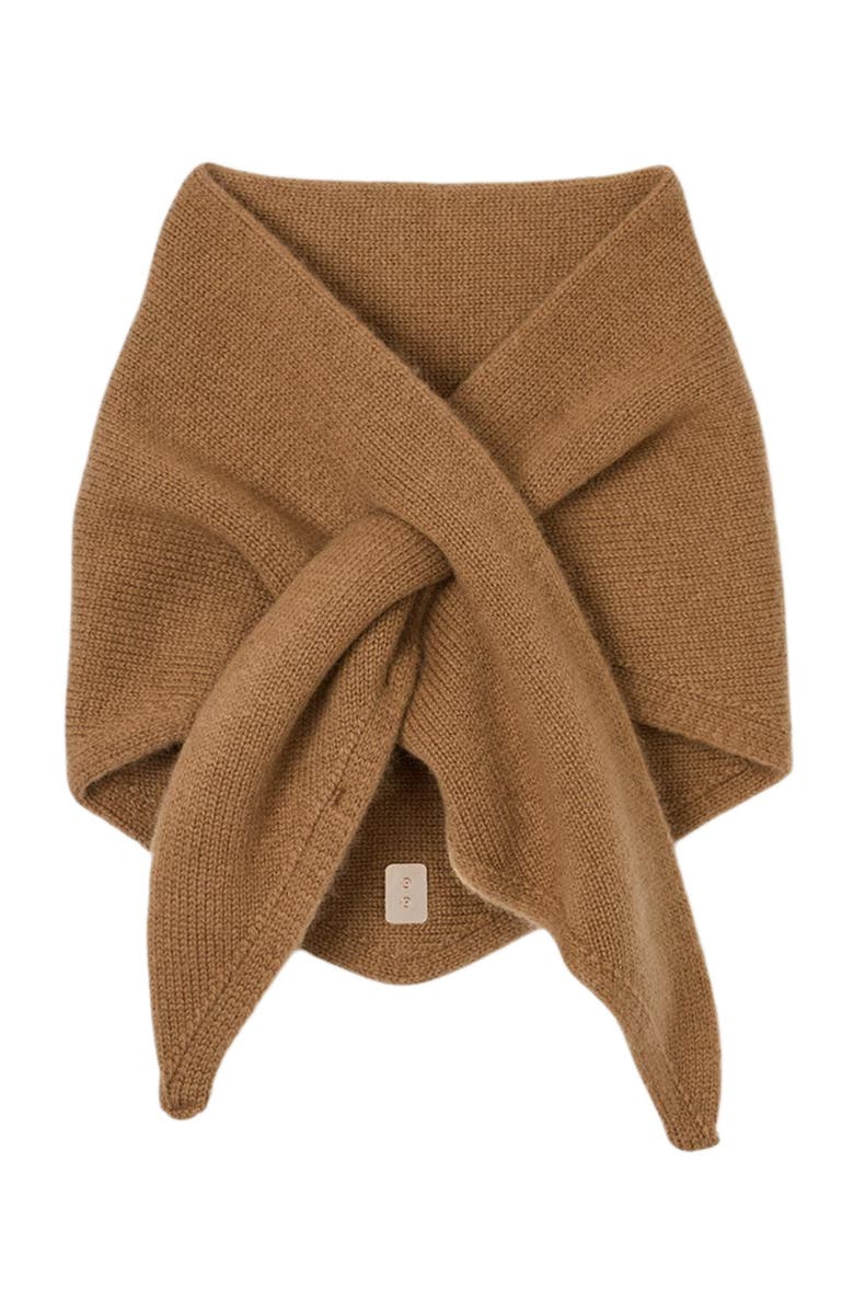 SANDRO Wool and cashmere scarf, Main, color, 