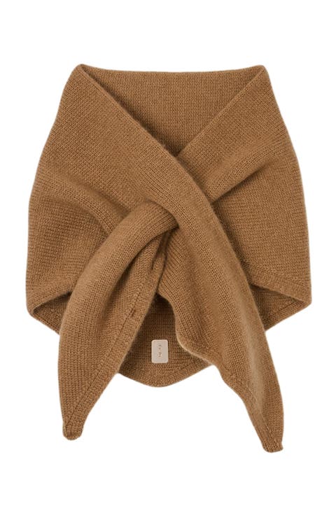 Wool and cashmere scarf