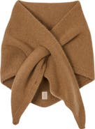 SANDRO Wool and cashmere scarf