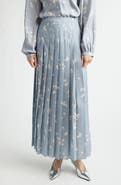 Altuzarra Monti Floral Pleated Skirt
