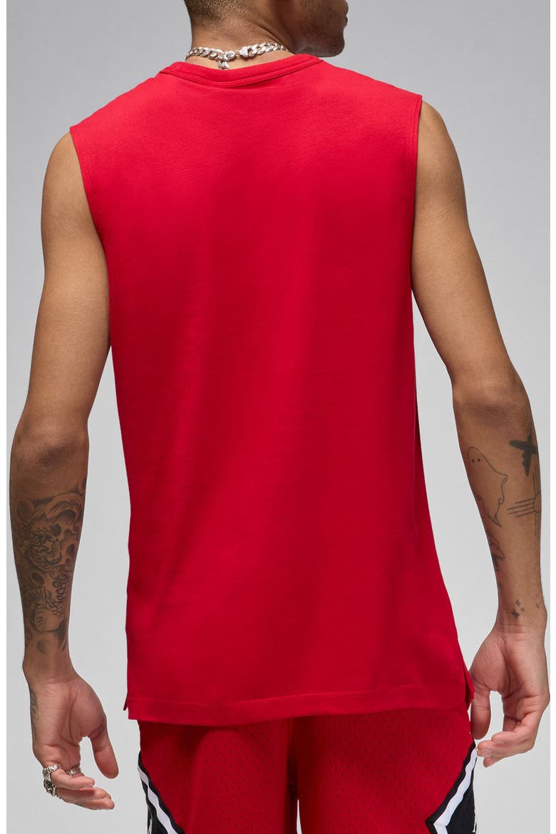 Jordan Sport Dri-FIT Performance Sleeveless Top, Alternate, color, GYM RED/ BLACK