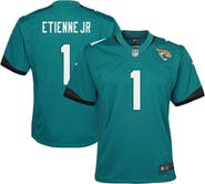 Nike Youth Nike Travis Etienne Teal Jacksonville Jaguars Game Jersey