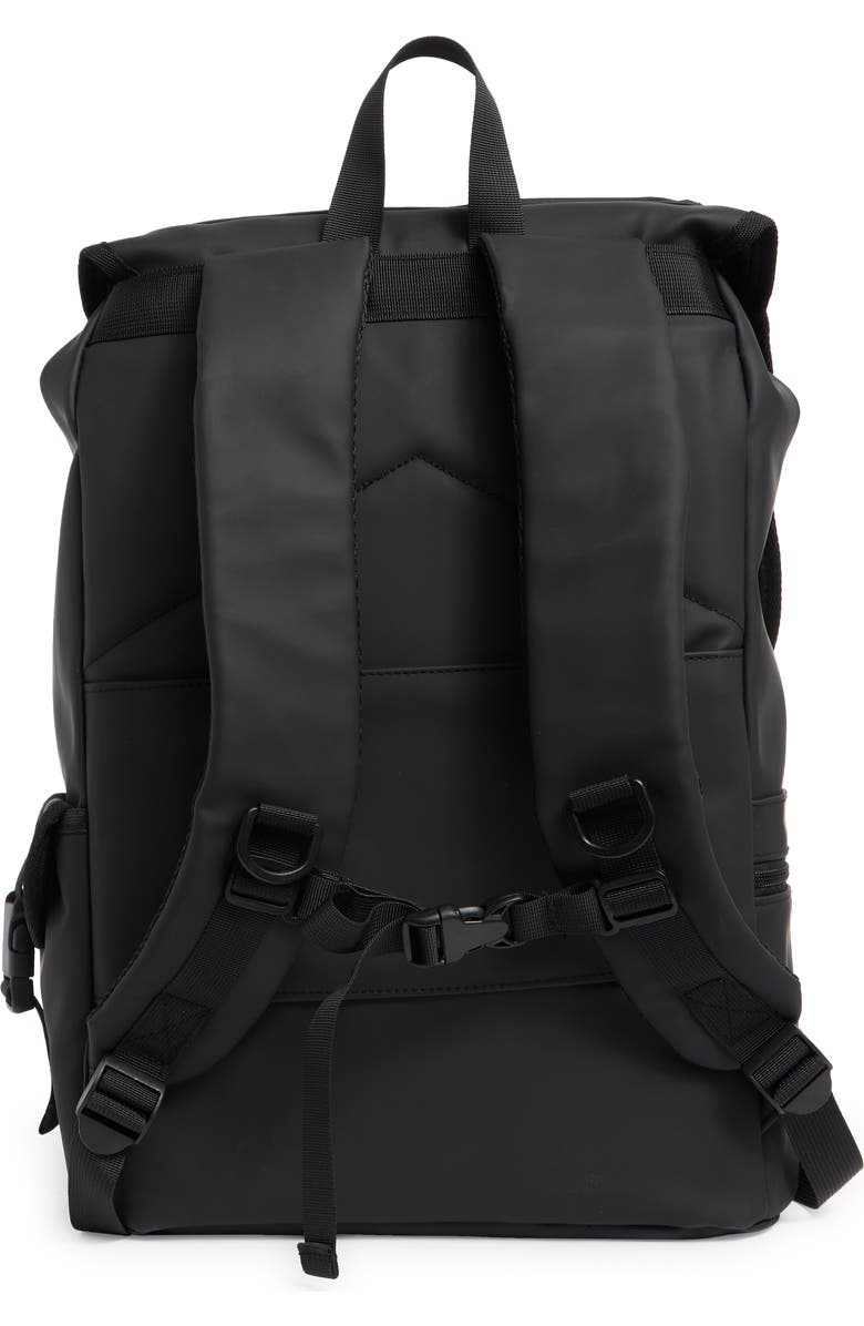 Duchamp Foldover Buckle Rubberized Backpack, Alternate, color,