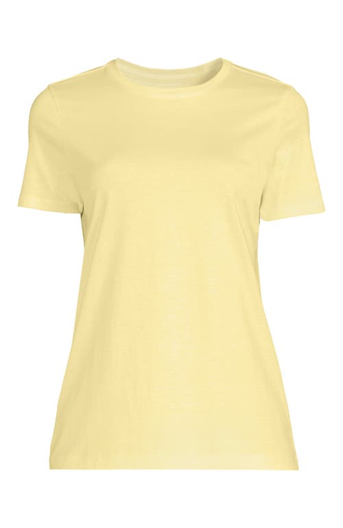Lands' End Relaxed Supima Cotton Crew Neck T-shirt