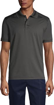 Lands' End School Uniform Young  Short Sleeve Rapid Dry Polo Shirt