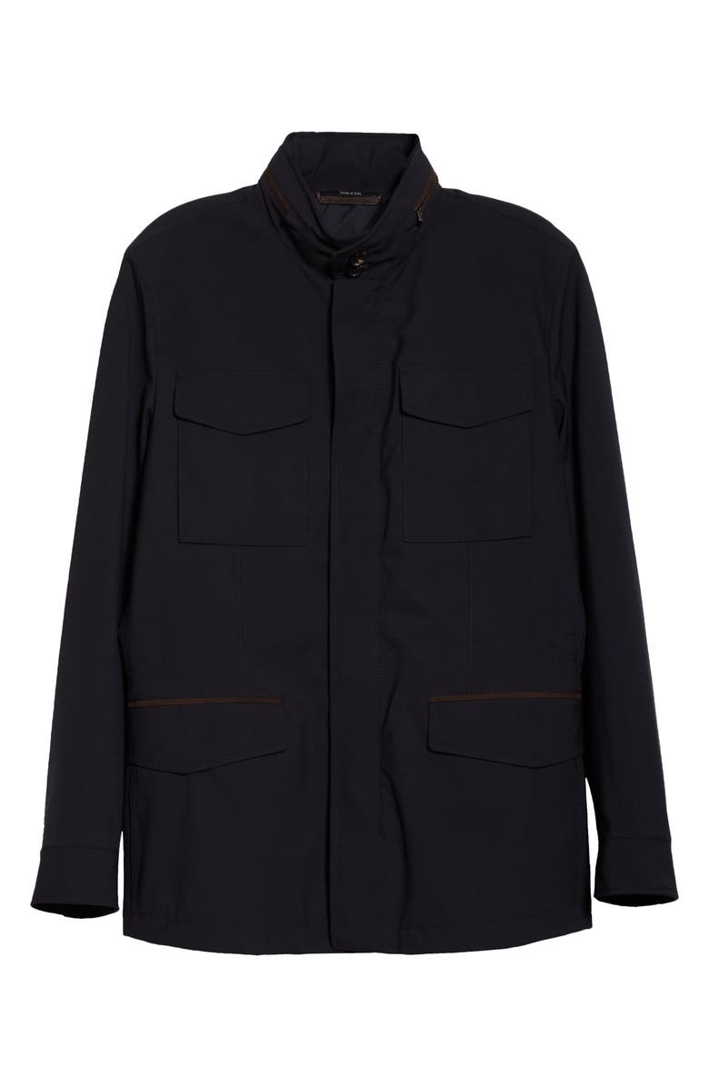 ZEGNA Trofeo Wool Field Jacket, Alternate, color, 