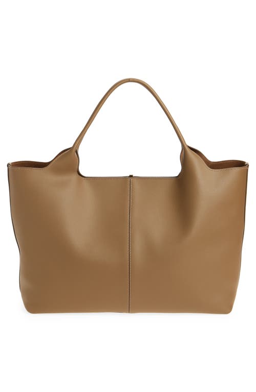 Shop Tod's Medium Leather Shopping Bag