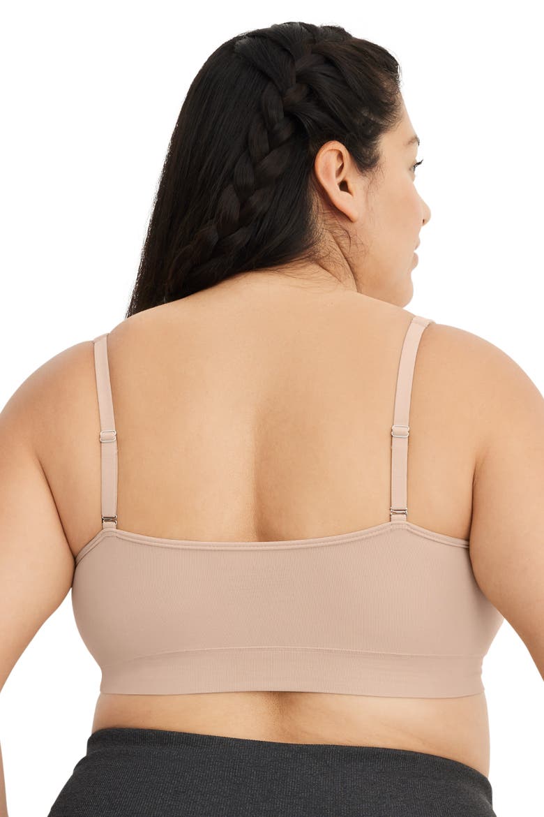 Women's Seamfree Light Support Bralette, Alternate, color, Light