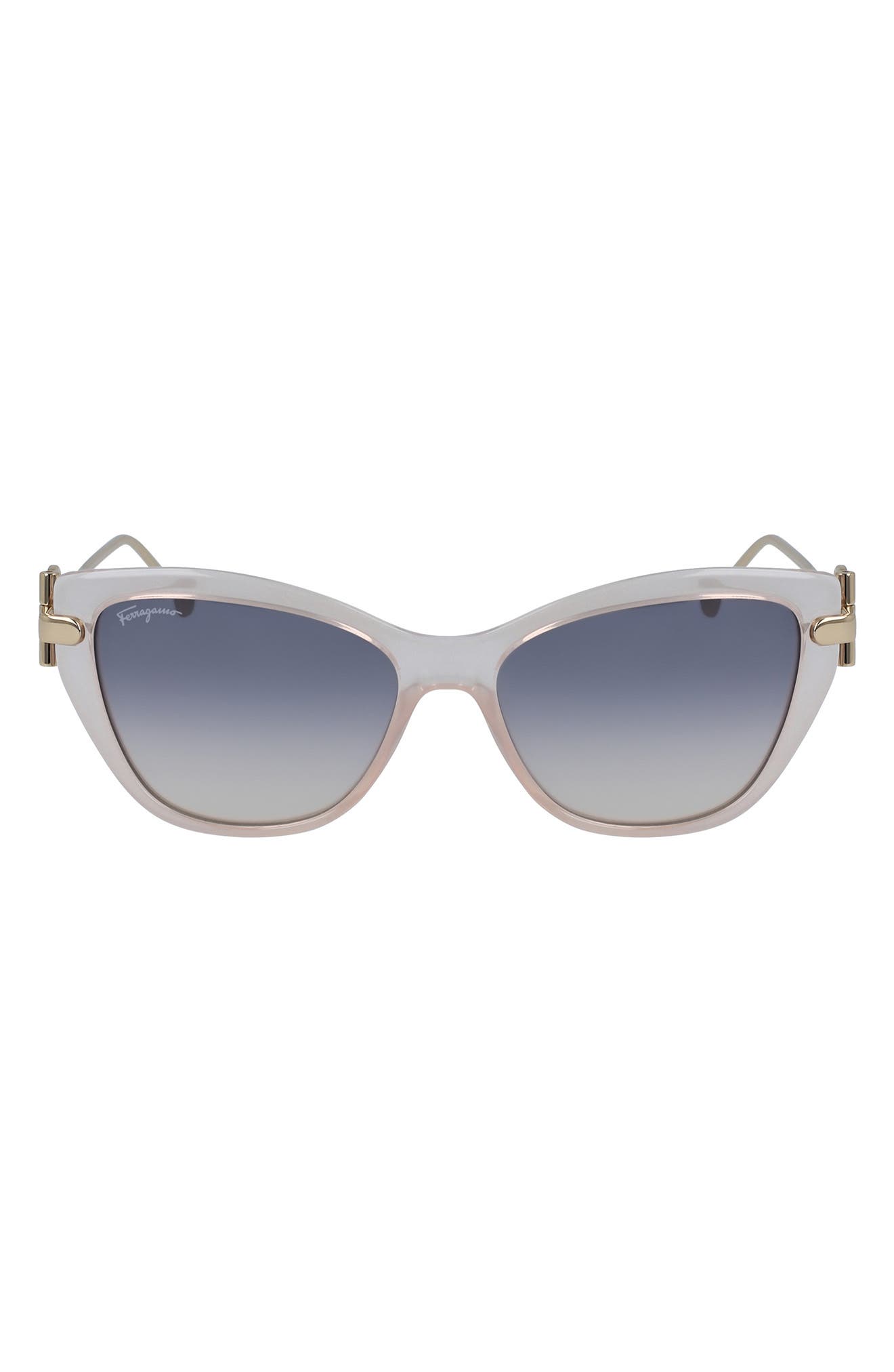 FERRAGAMO 55mm Cat Eye Sunglasses