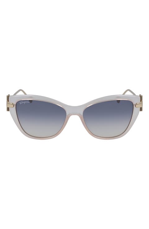 55mm Cat Eye Sunglasses