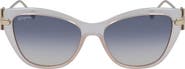 FERRAGAMO 55mm Cat Eye Sunglasses