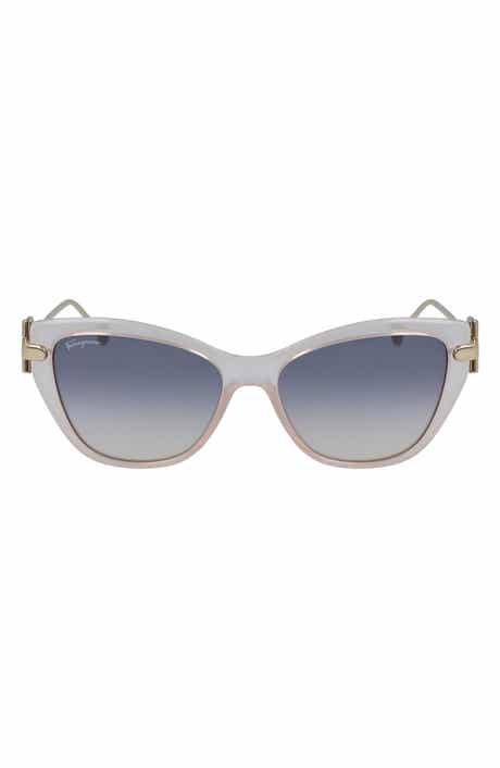 FERRAGAMO 55mm Cat Eye Sunglasses