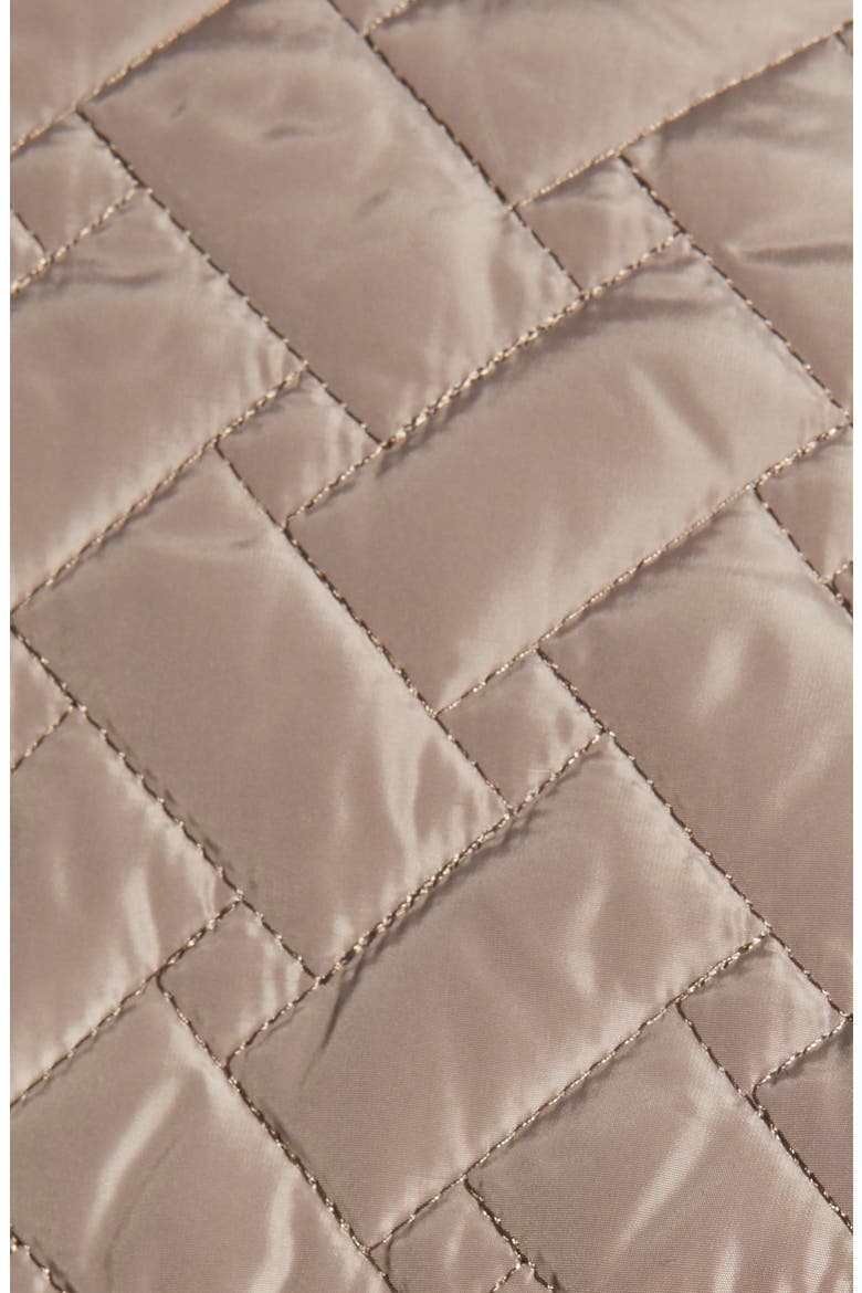 Quilted Jacket, Alternate, color, CASHEW