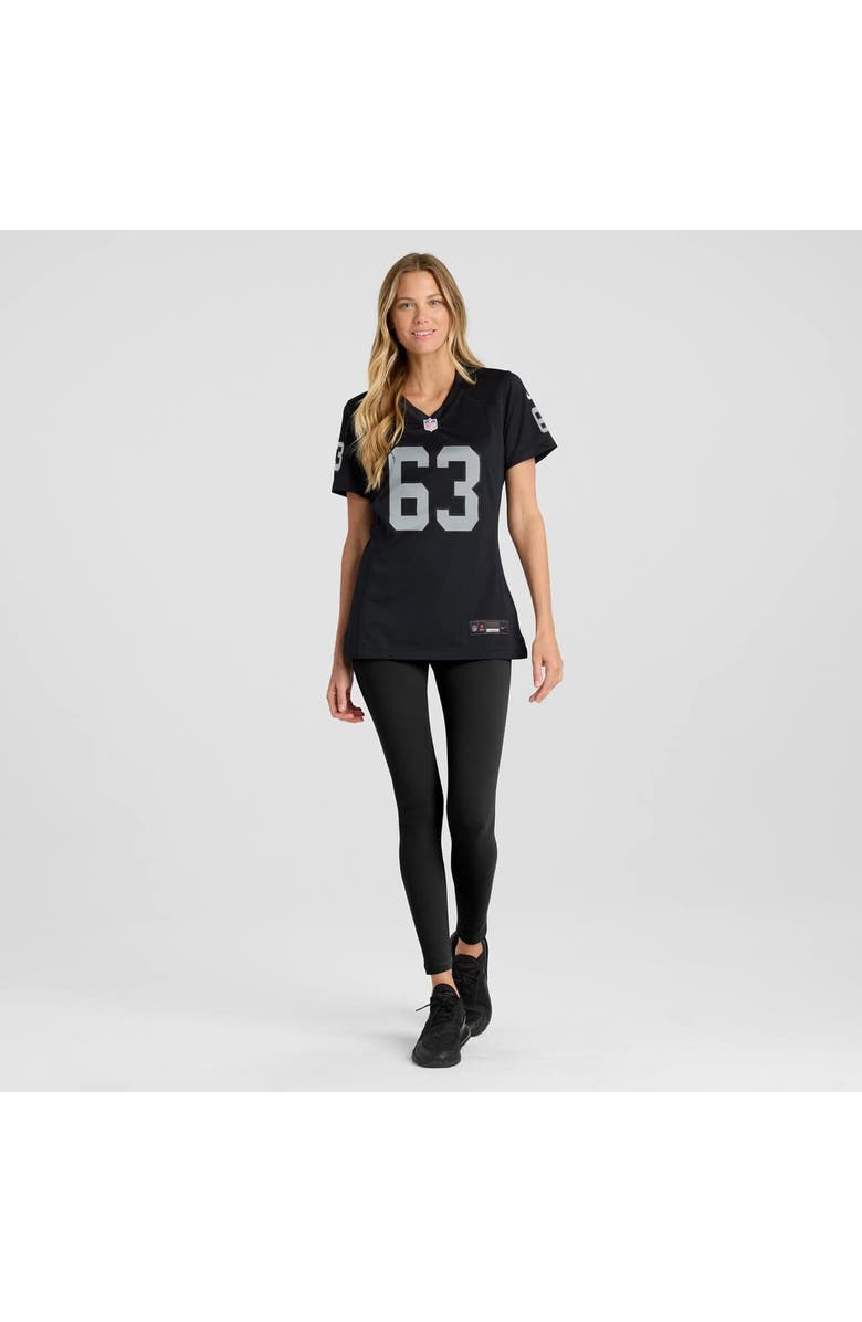 Nike Women's Nike Gene Upshaw Black Las Vegas Raiders Game Retired Player Jersey, Alternate, color, 