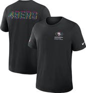 Nike Men's Nike Black San Francisco 49ers 2025 NFL Crucial Catch Tri-Blend Dri-FIT T-Shirt