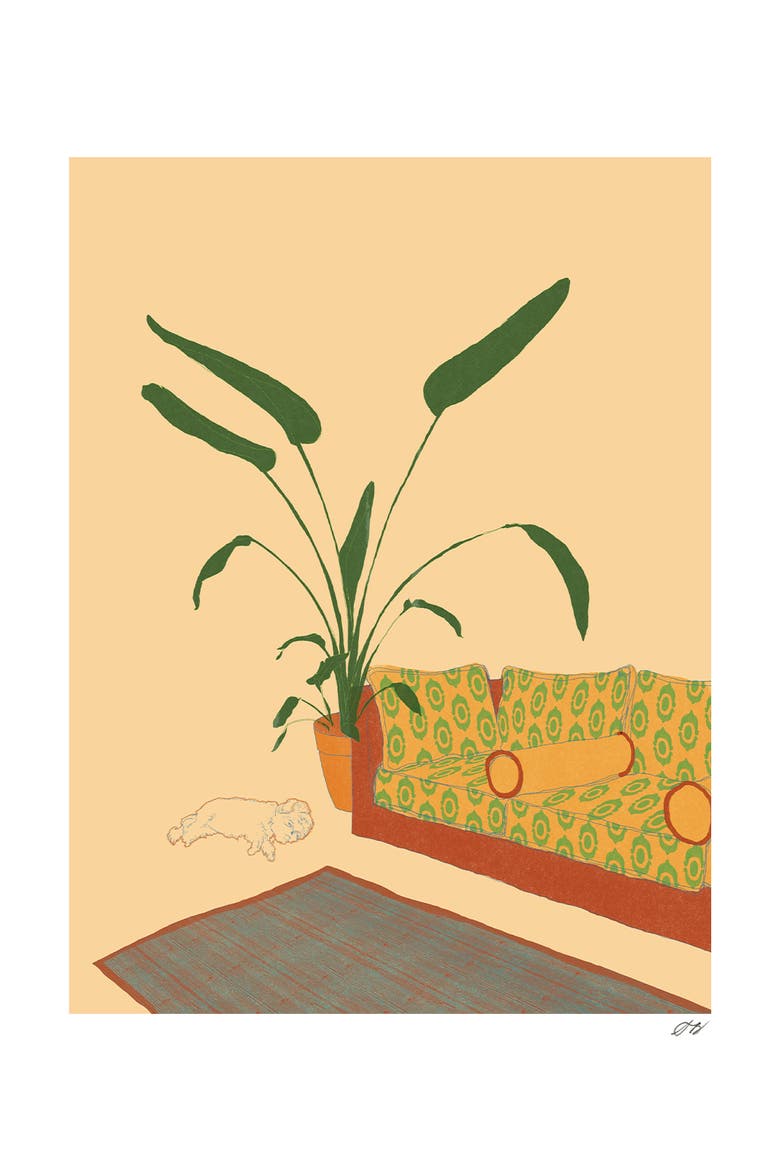 Little Dog Print, Main, color, Multi