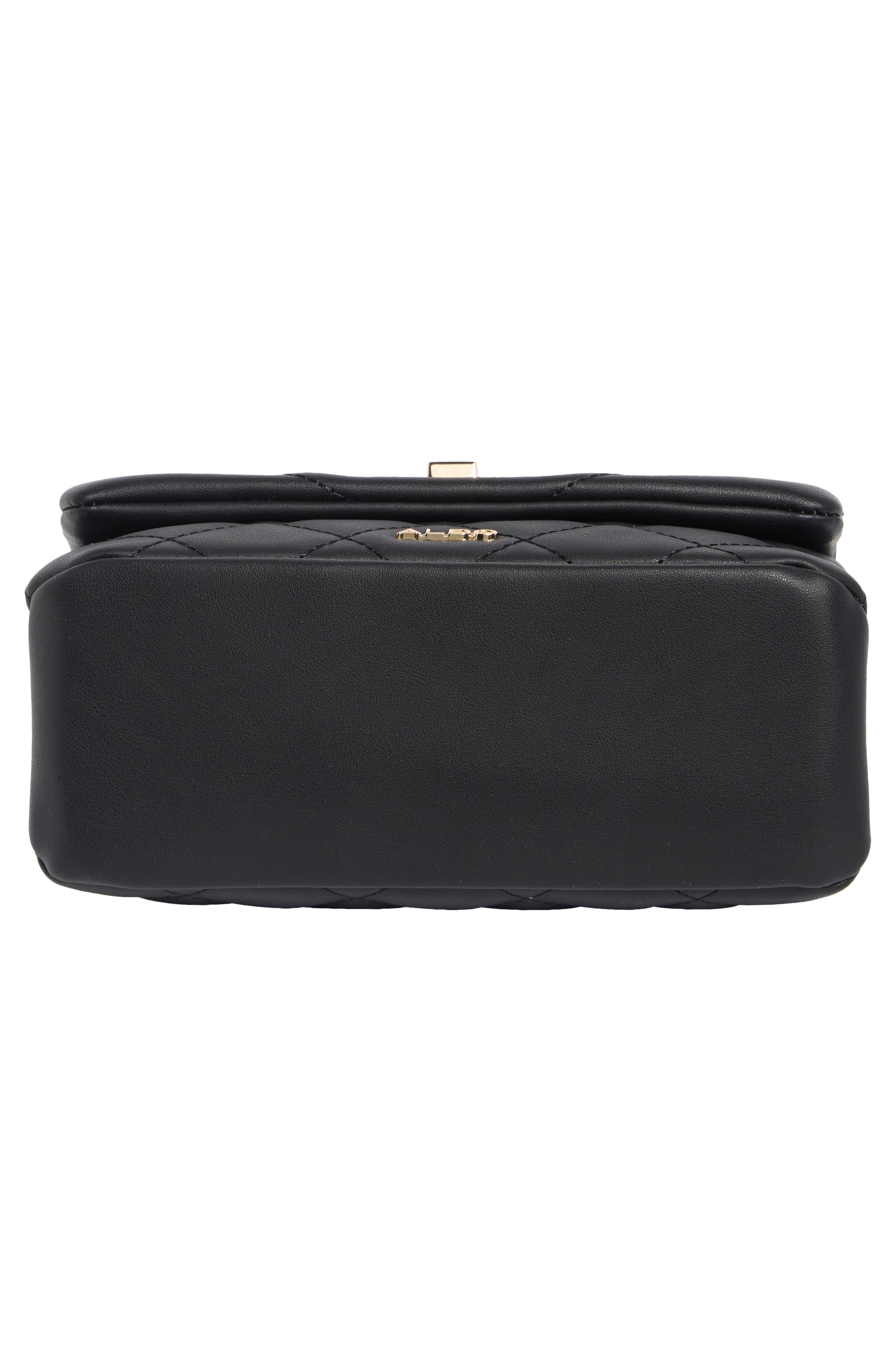 Alnilam Quilted Faux Leather Crossbody Bag, Alternate, color, BLACK OVERFLOW