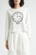 Bode Cross Stitch Clock Long Sleeve T-Shirt