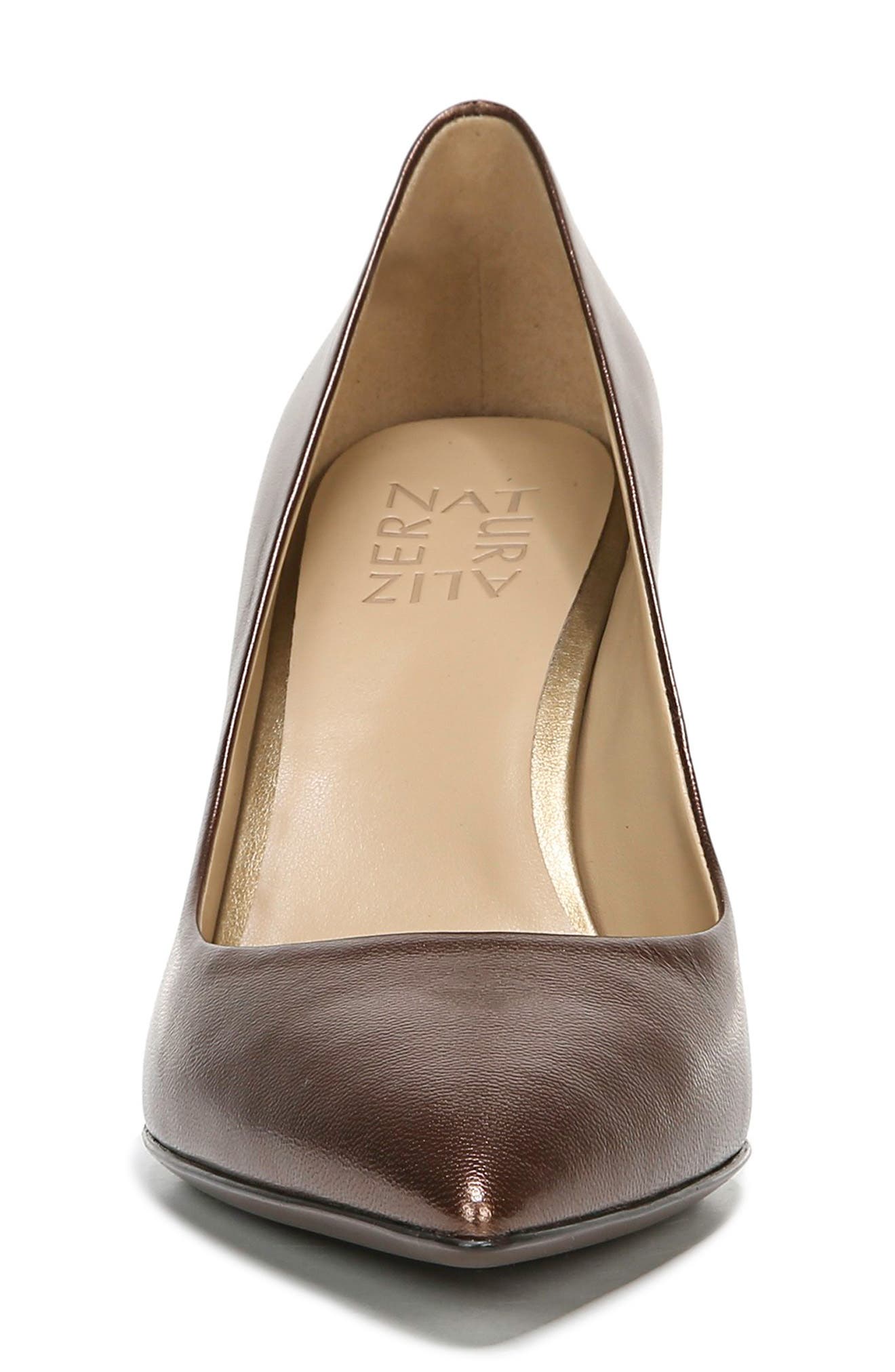 Anna Pump, Alternate, color, COCOA PEARL LEATHER