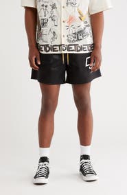 DIET STARTS MONDAY Checkered Shorts
