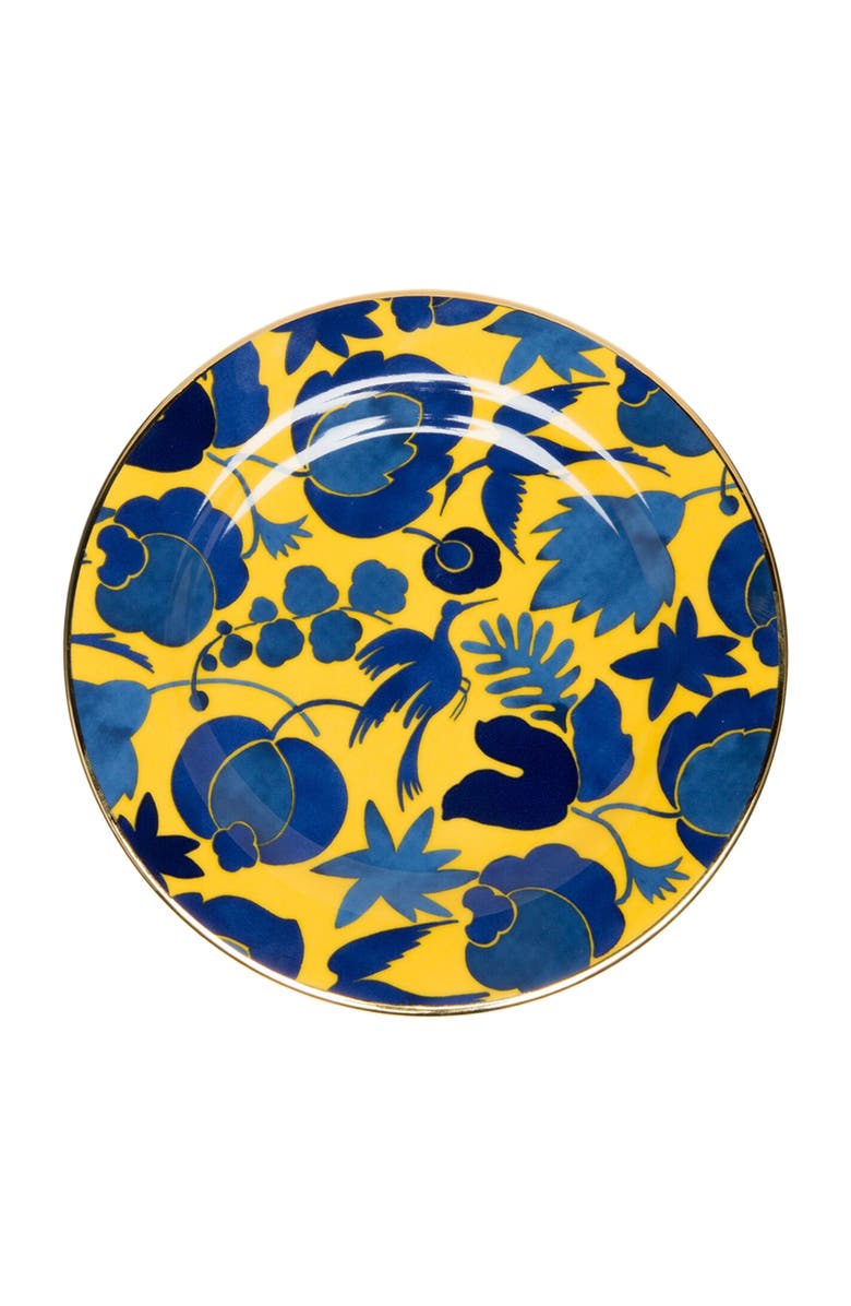 La DoubleJ Dessert Plates Set Of 2, Alternate, color, Wildbird Azzurro/Light Blue