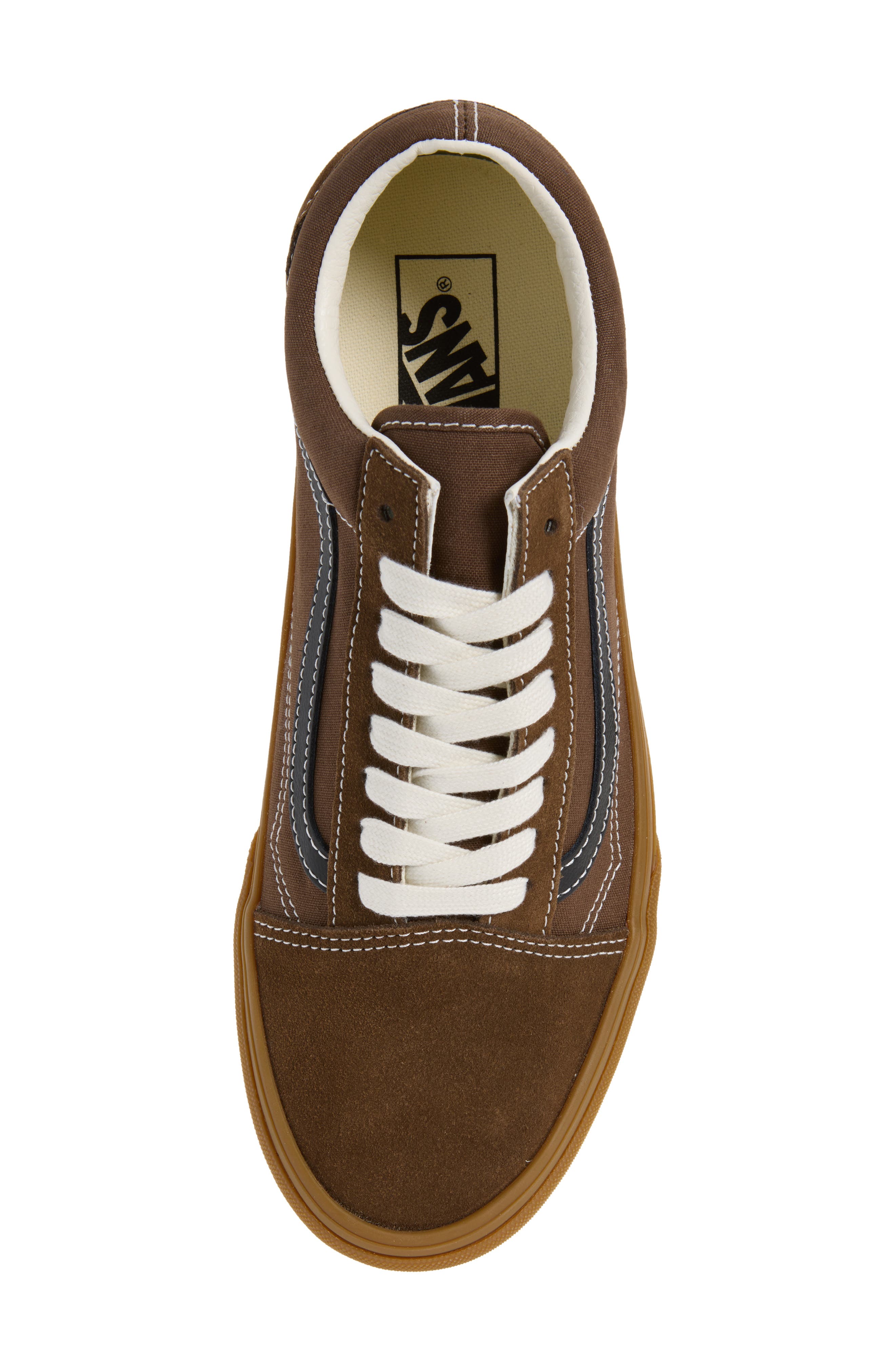 Old Skool Sneaker, Alternate, color, GUM VINTAGE COCOA