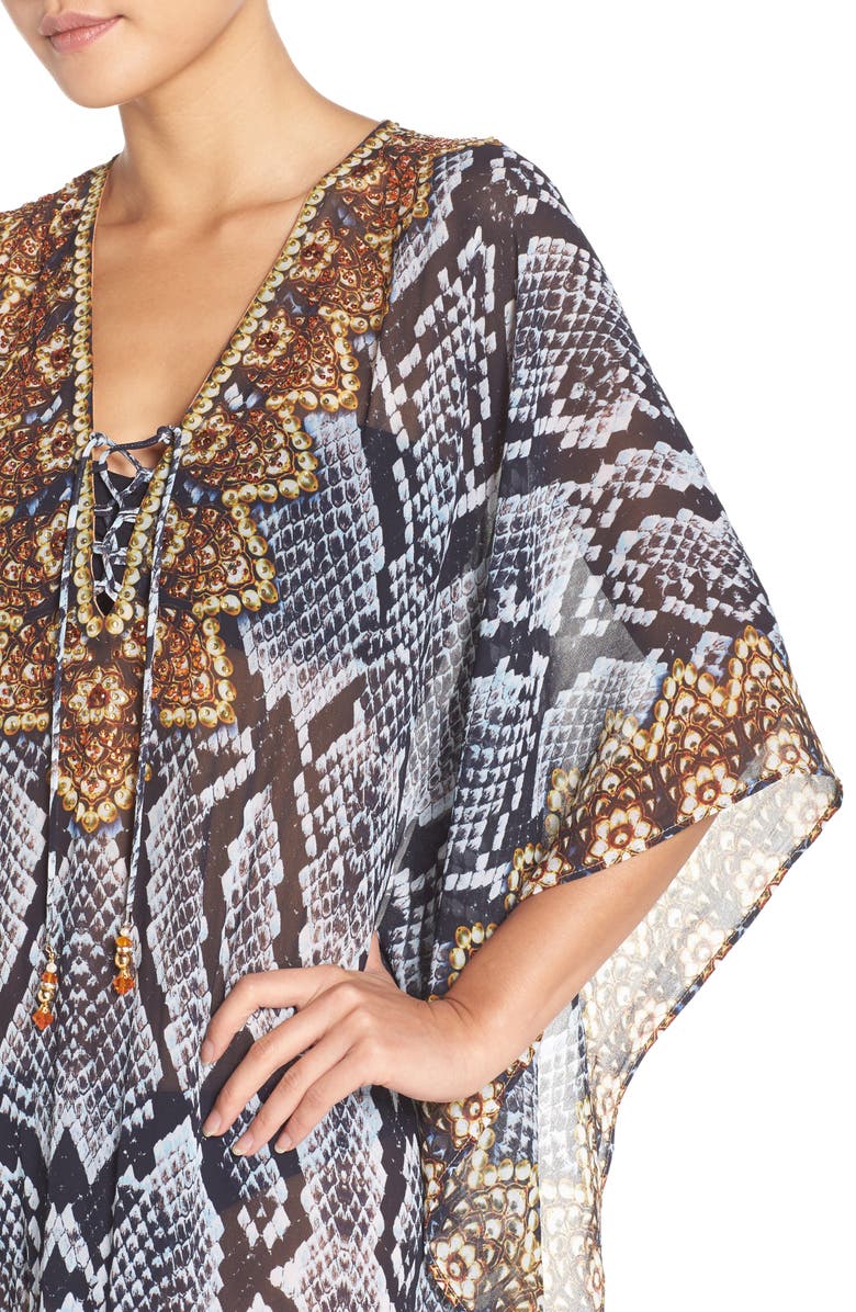 Asa Kaftans Shiraz Long Kaftan, Alternate, color, 