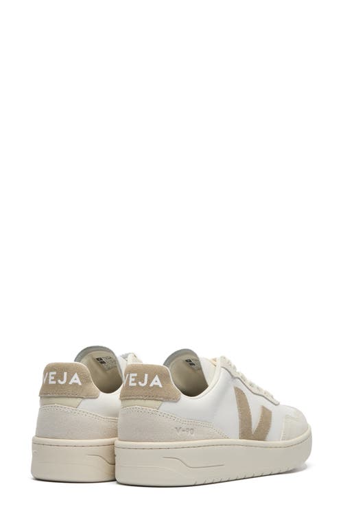 Veja V-90 Leather Sneaker In White