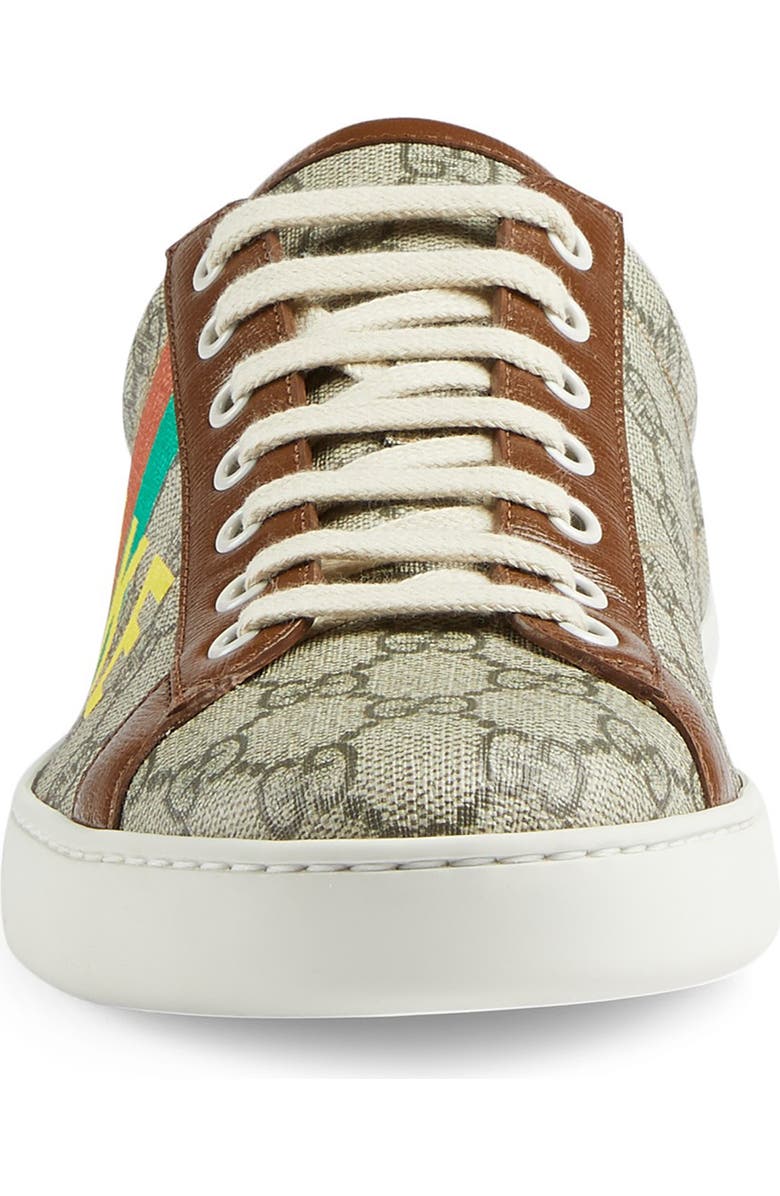 Gucci Ace Fake/Not Fake GG Supreme Sneaker, Alternate, color,