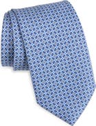 David Donahue Neat Silk Tie